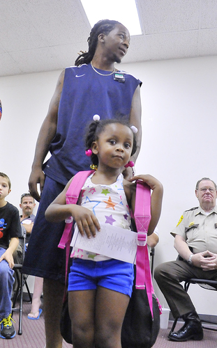 Bringing families together: Drug court holds back-t0-school rally