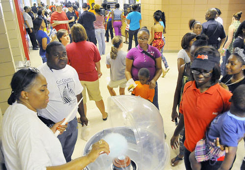 Robey hosts well-attended back to school event