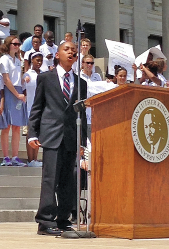 King’s landmark speech re-enacted at state Capitol