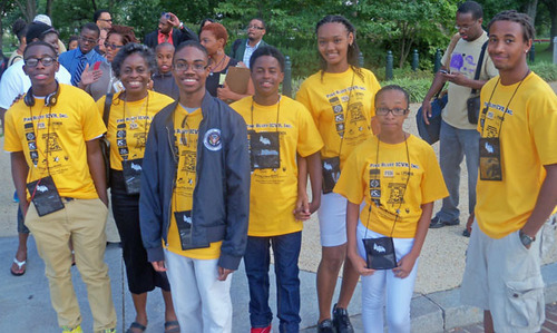 Pine Bluff youth take part in March on Washington anniversary