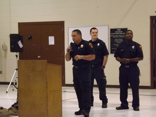 Fire Prevention at Coleman Elementary
