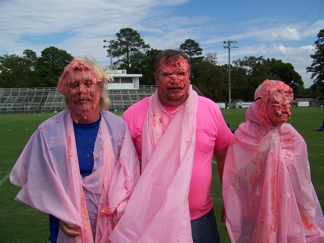 Pie in the Face for the Cure held at Star City