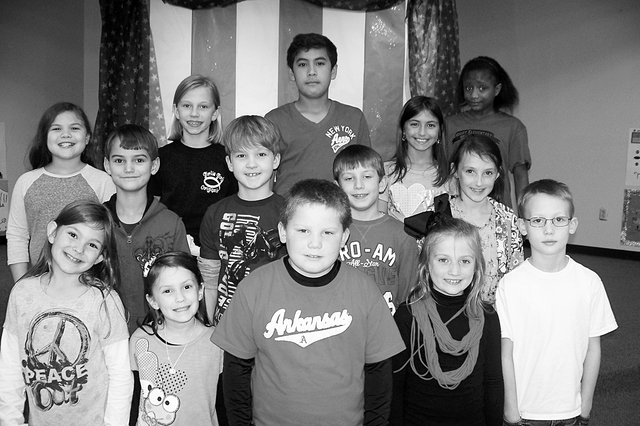 Moody Students of the Month, food drive