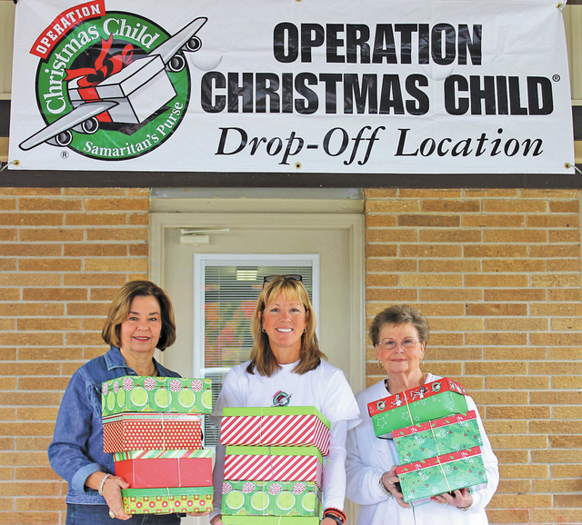 The Gift of Hope Local residents participate in Operation Christmas Child