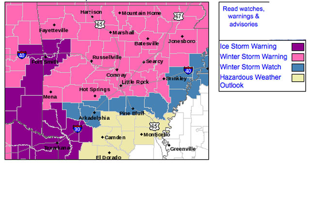 Area prepares for potential icy weather