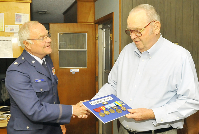 Nearly 60 years after military service, PB man receives honors