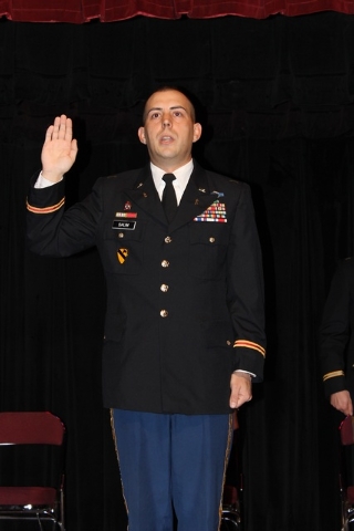 Baum Commissioned Second Lieutenant