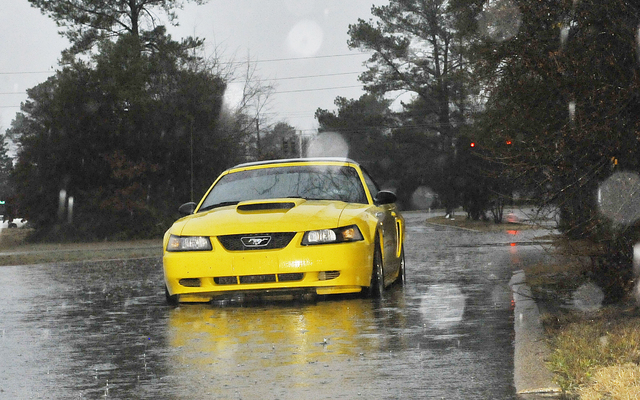 Heavy rainfall leaves streets filled with water as weather service confirms Redfield tornado
