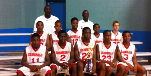 Cardinals win 7th grade division