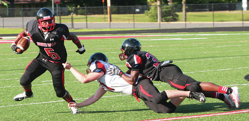 Spring Showcase: Bigger offensive line stands out in WH game