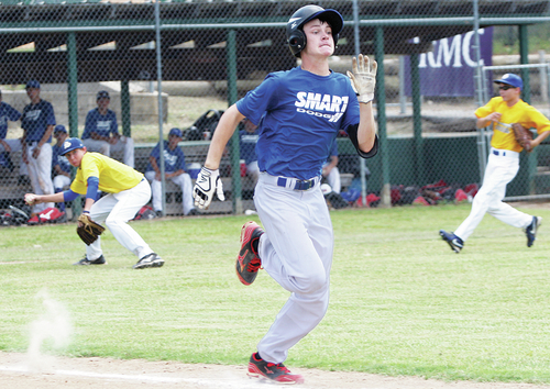 McNulty nearly no-hits as Smart Dodge sweeps