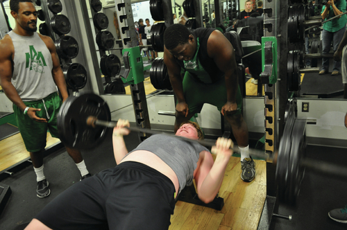 High schoolers test athletic skills at UAM