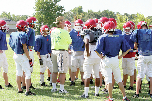 Ridgway gets physical in first full week
