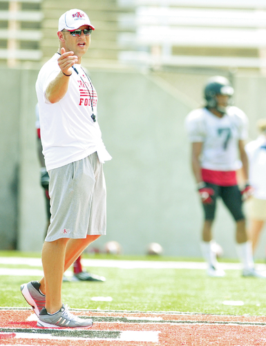 Starting jobs at stake in scrimmage
