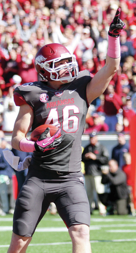 Tight ends more valuable to UA