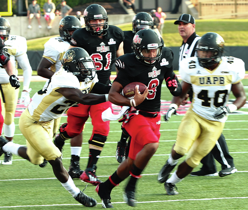Nightmare Haunts Lions: Red Wolves dominate shorthanded Lions on ground
