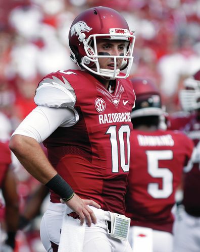 Arkansas’ Allen exudes confidence, competence