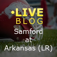 LIVE BLOG: Arkansas vs. Samford