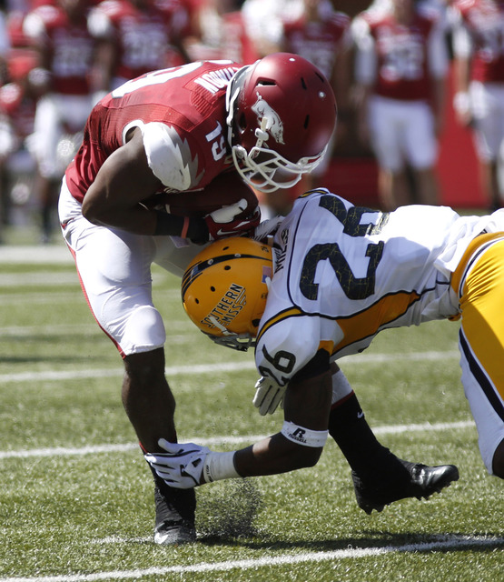 Hogs’ receivers aren’t concerned