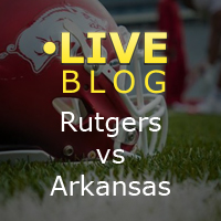 LIVE BLOG: Arkansas vs. Rutgers