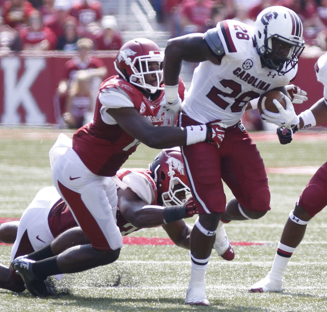 Gamecocks ruin Hogs’ homecoming