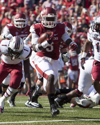 South Carolina-Arkansas quarter-by-quarter highlights