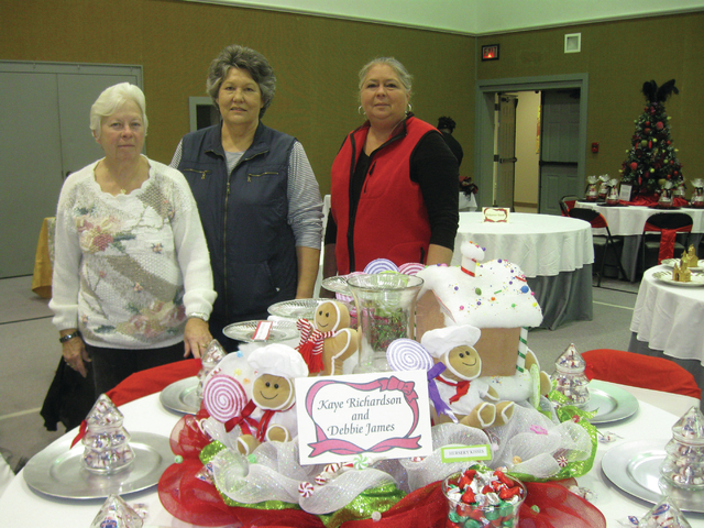 Weather hindered luncheon, but not preparations