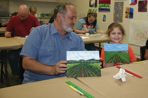 Painting with Tim Jacob