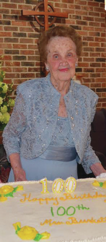 Trinity Village resident observes 100th birthday