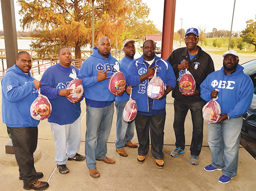 Phi Beta Sigma chapters perform community service activities