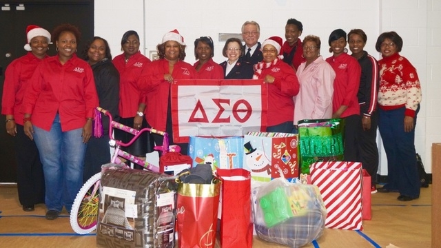 Delta Sigma Theta Sorority Partners with the Salvation Army