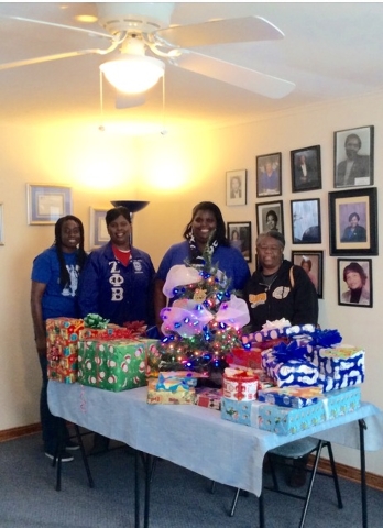 Zeta Phi Beta supports Angel Tree