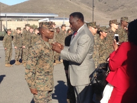 Armstrong promoted to sergeant