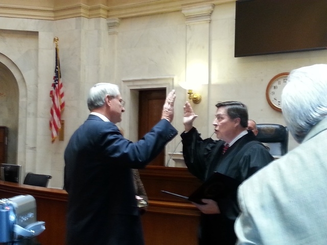 Cooper sworn in as District 21 senator
