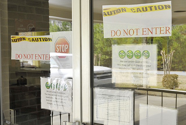 Quarantine - Norovirus outbreak strikes nursing home | Pine Bluff ...
