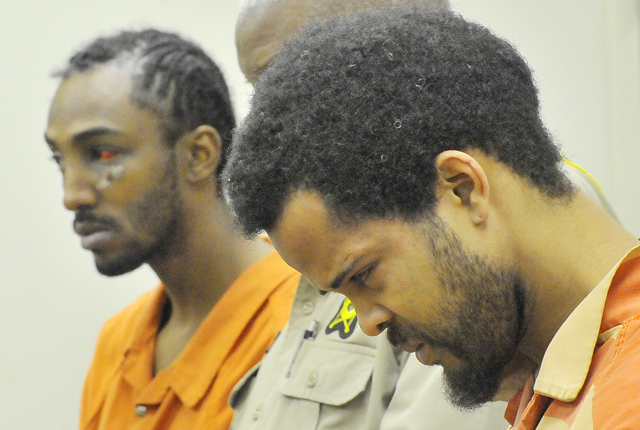 Two accused of Friday murder make first court appearance