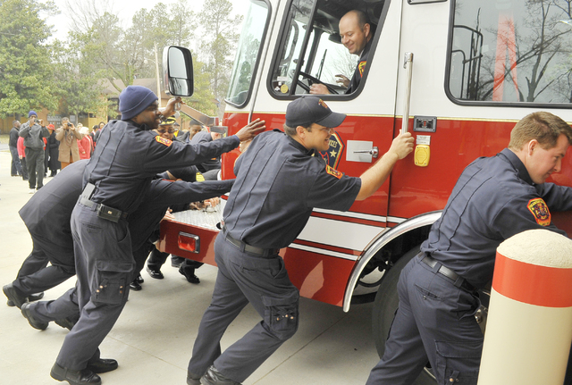 Open for business: City dedicates new fire station