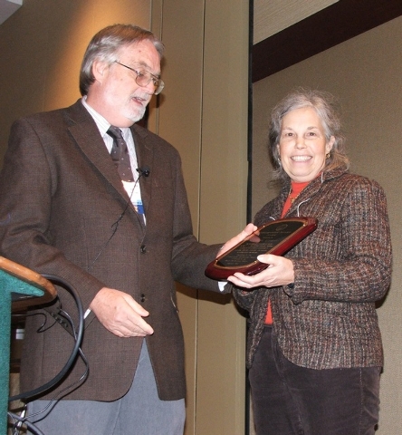 Engle receives U.S. Aquaculture Society Distinguished Service Award