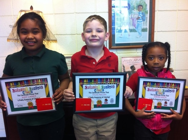 PBPD announces coloring contest winners