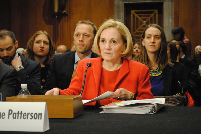 Patterson on hot seat over policy failures in Syria