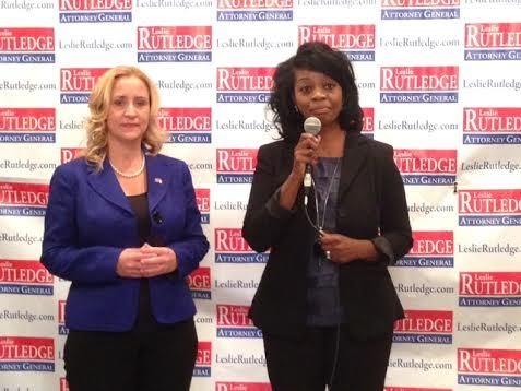 AG hopeful Rutledge gets endorsement from former rival