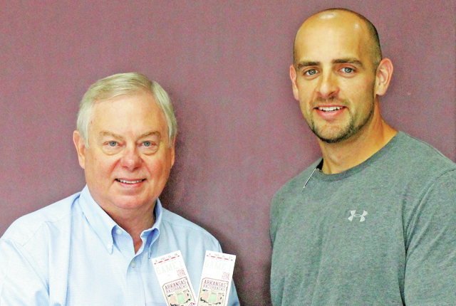 White Hall man wins Hogs tickets