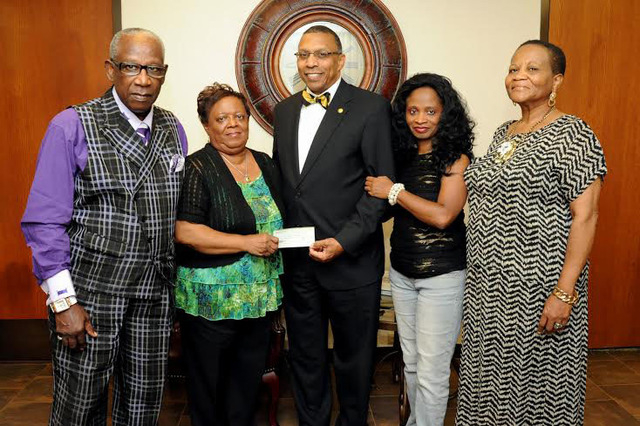 Vaughan family gives $1,000 to memorial scholarship