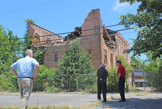 Trice plans to rehabilitate partially collapsed Main Street building