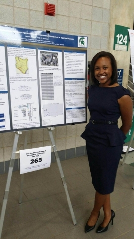 UAPB student serves as intern at Michigan State University