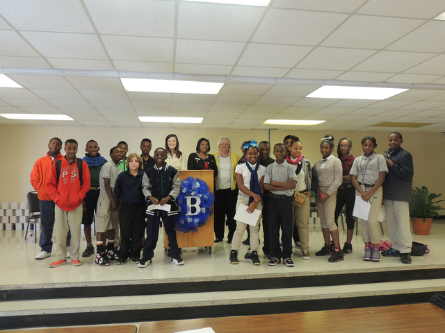 Simmons Bank presents program at Belair school