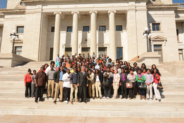 Dollarway seniors visit State Capitol