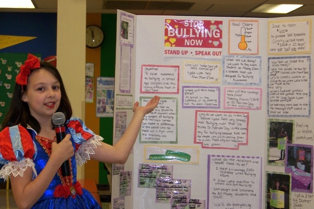 Moody fifth-grader starts anti-bullying campaign