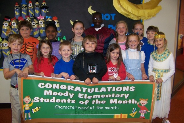 Moody Students of The Month