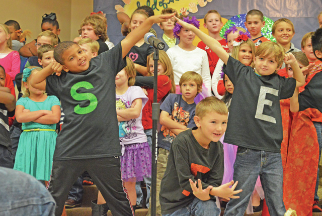 Moody Elementary third-graders put on a show